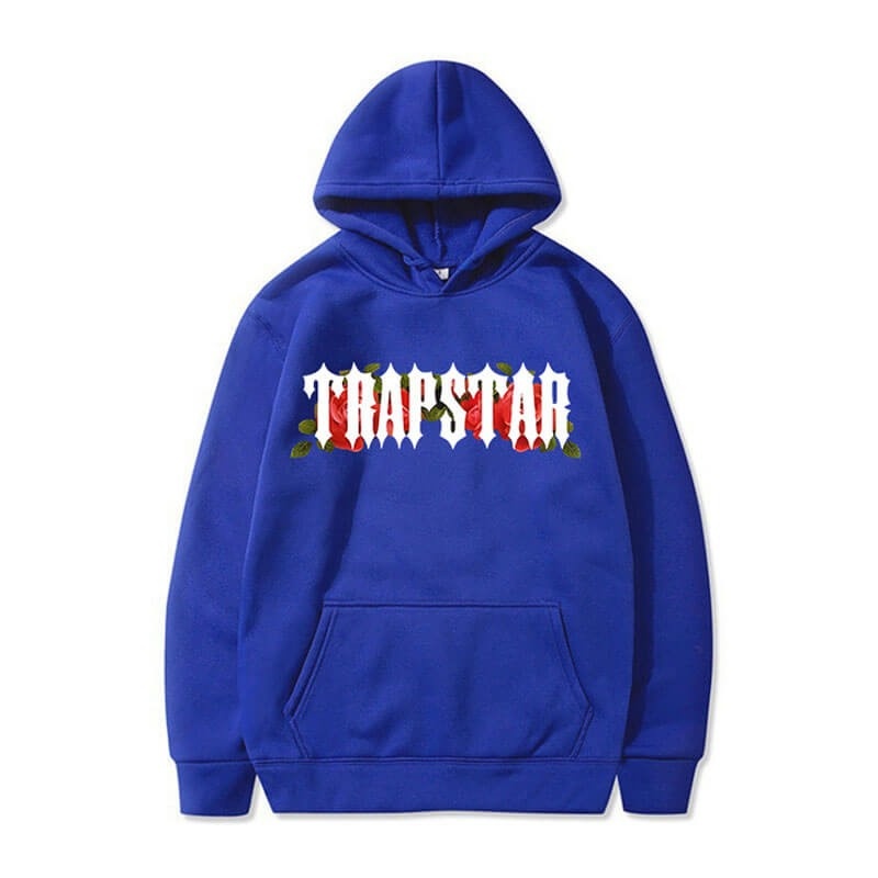 Blue Men\'s Trapstar Long Sleeve Hoodie Australia | XO31-849