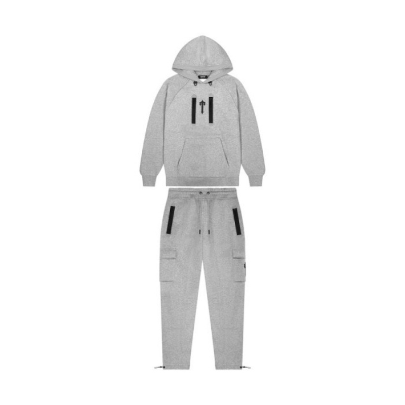 Grey Men's Trapstar Irongate T Trap Fleece Bottoms Tracksuit Australia | GX71-806