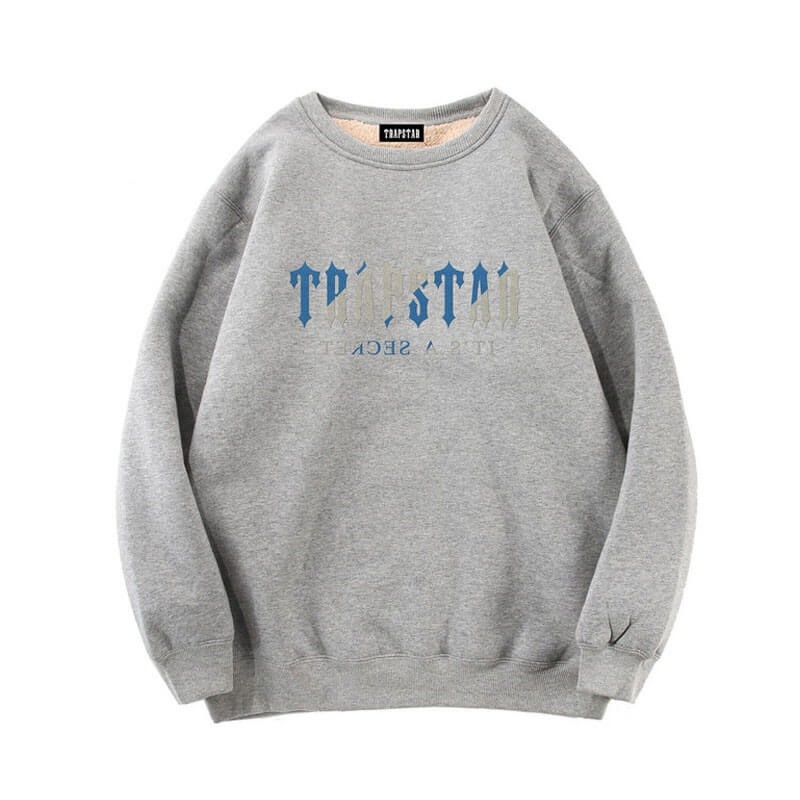 Grey Men\'s Trapstar It\'s a Secret Funny Galaxy Sweatshirts Australia | RI55-727