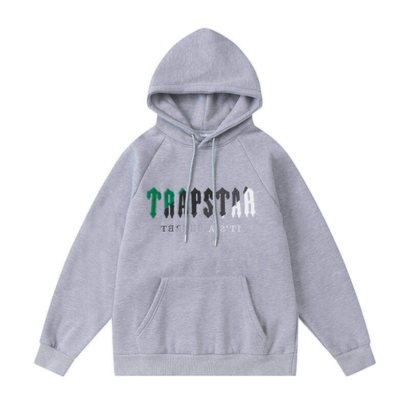 Grey Men\'s Trapstar Its a Secret Hoodie Australia | MK94-293