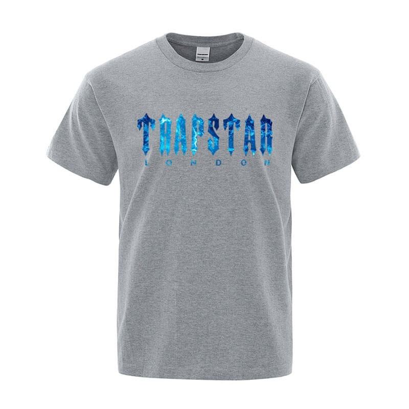 Grey Men\'s Trapstar London Chenille Tee T Shirts Australia | HN98-658