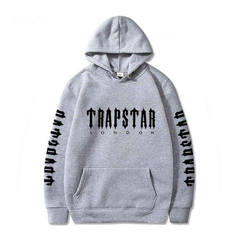 Grey Men\'s Trapstar London Galaxy City Hoodie Australia | RW80-955