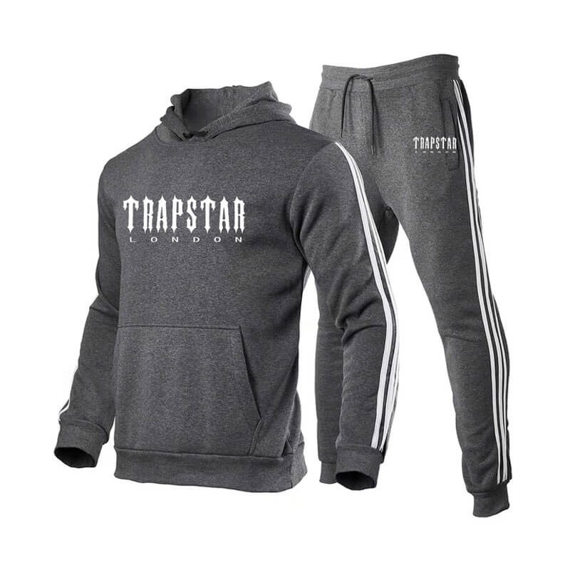 Grey Men\'s Trapstar London Printed New Winter Tracksuit Australia | PS99-102