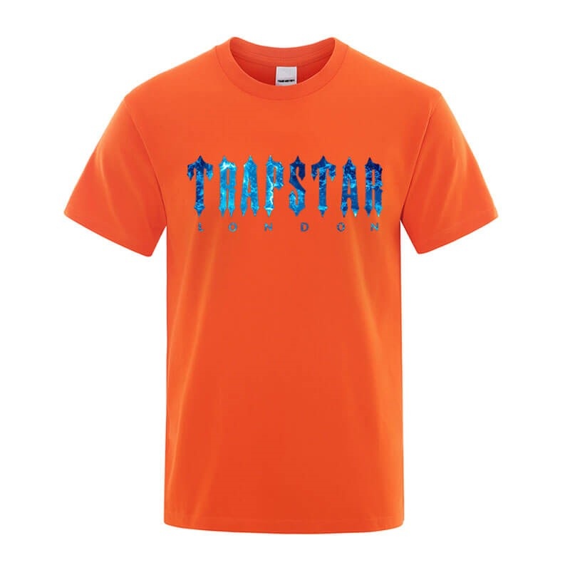 Orange Men\'s Trapstar London Chenille Tee T Shirts Australia | BH09-965