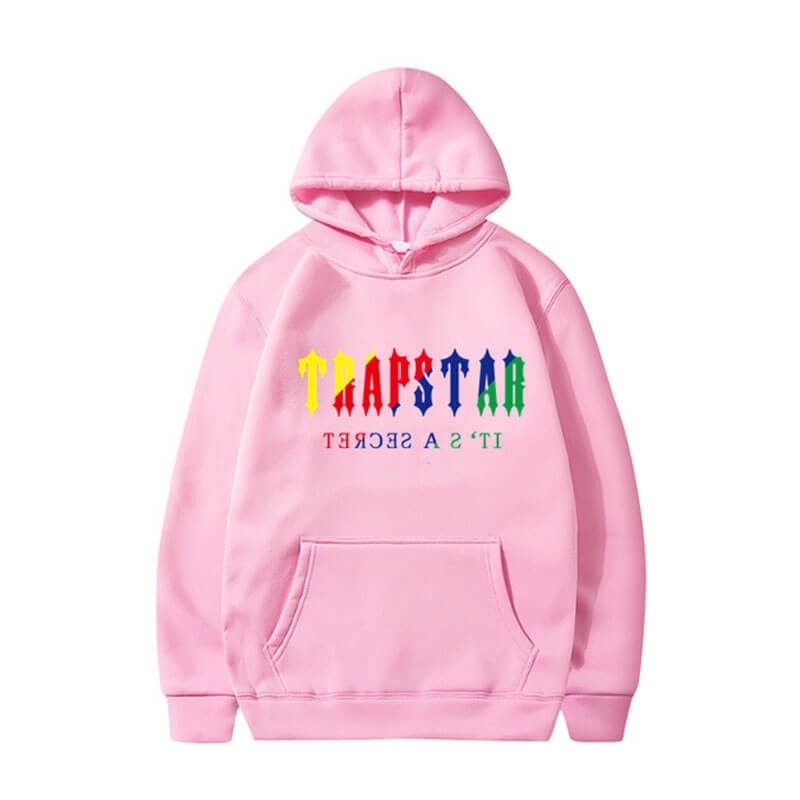 Pink Men\'s Trapstar It’s A Secret Hoodie Australia | RE11-927