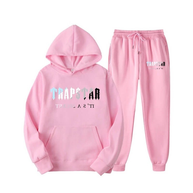 Pink Men\'s Trapstar It\'s a Secret Shining Galaxy Tracksuit Australia | NW95-949