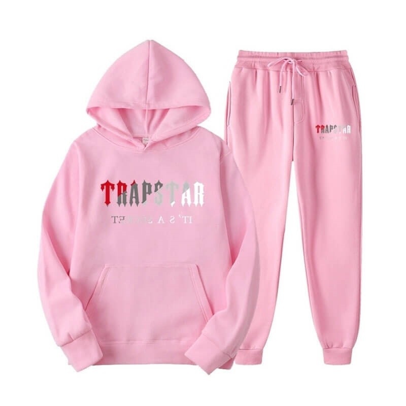 Pink Men\'s Trapstar Pink It\'s A Secret Tracksuit Australia | UO06-595