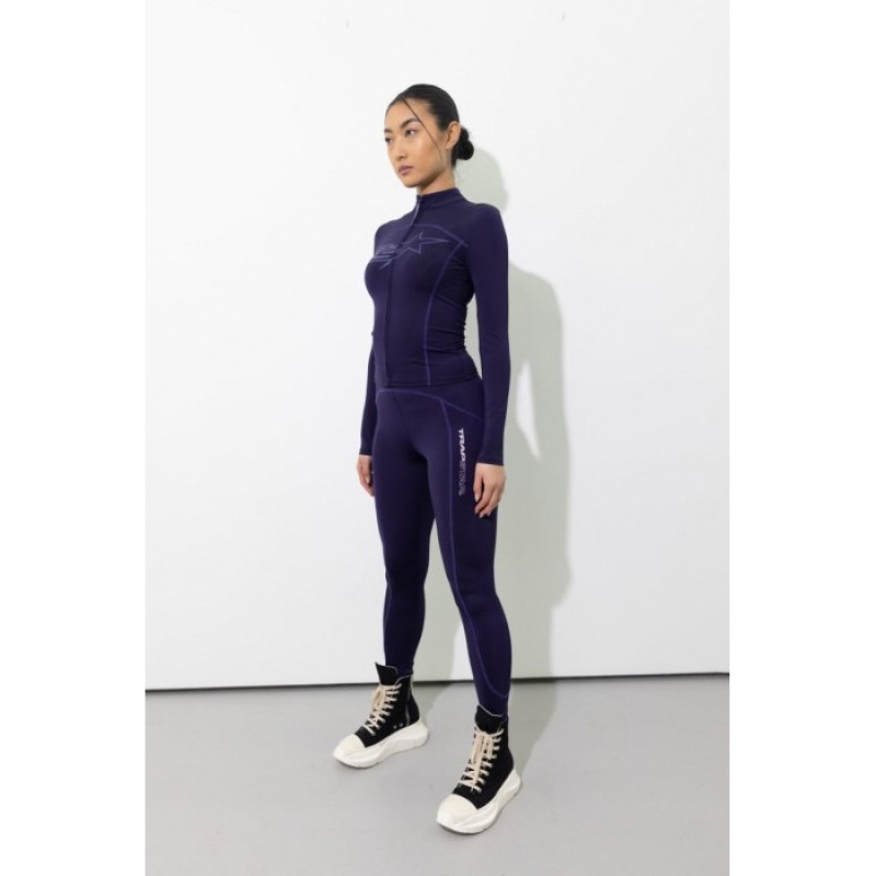 Purple Women's Trapstar TS-Star Leggings Australia | TC92-316