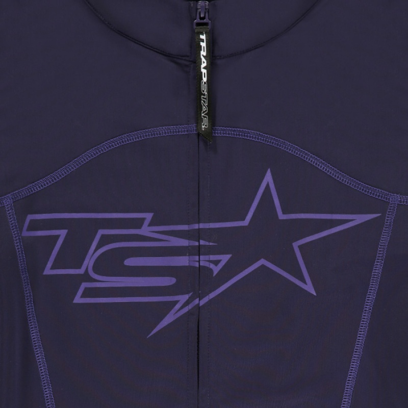 Purple Women's Trapstar TS-Star Zip Top Australia | MZ88-911