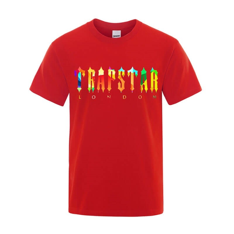 Red Men\'s Trapstar London Lemon T Shirts Australia | VH08-077