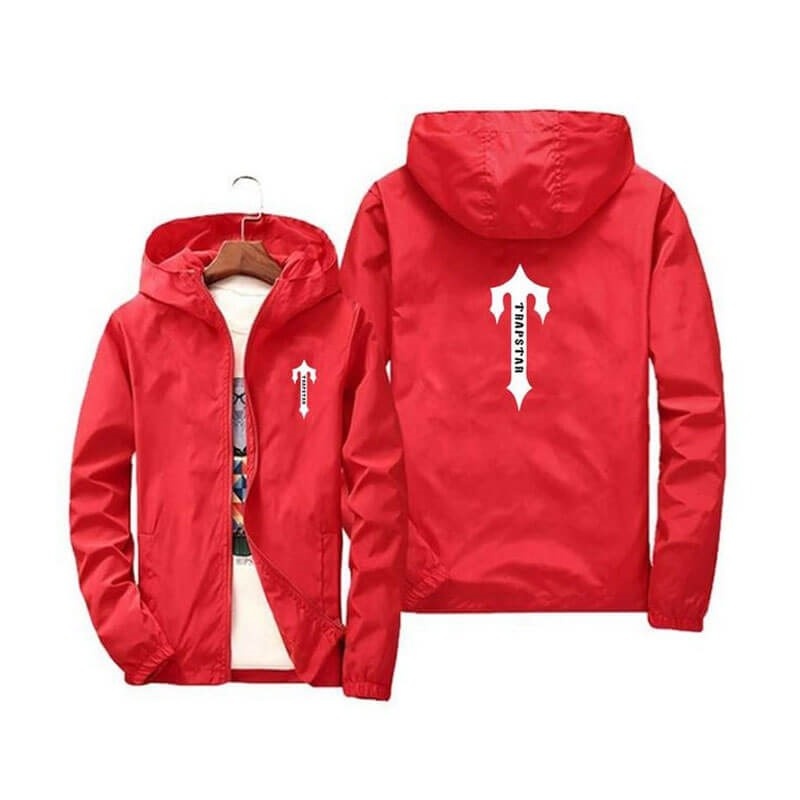 Red Men\'s Trapstar Quick Dry Sports Jackets Australia | SY56-187