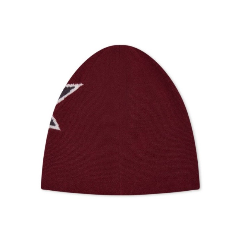 Red Men's Trapstar TS Star Beanie Hats Australia | NH71-797