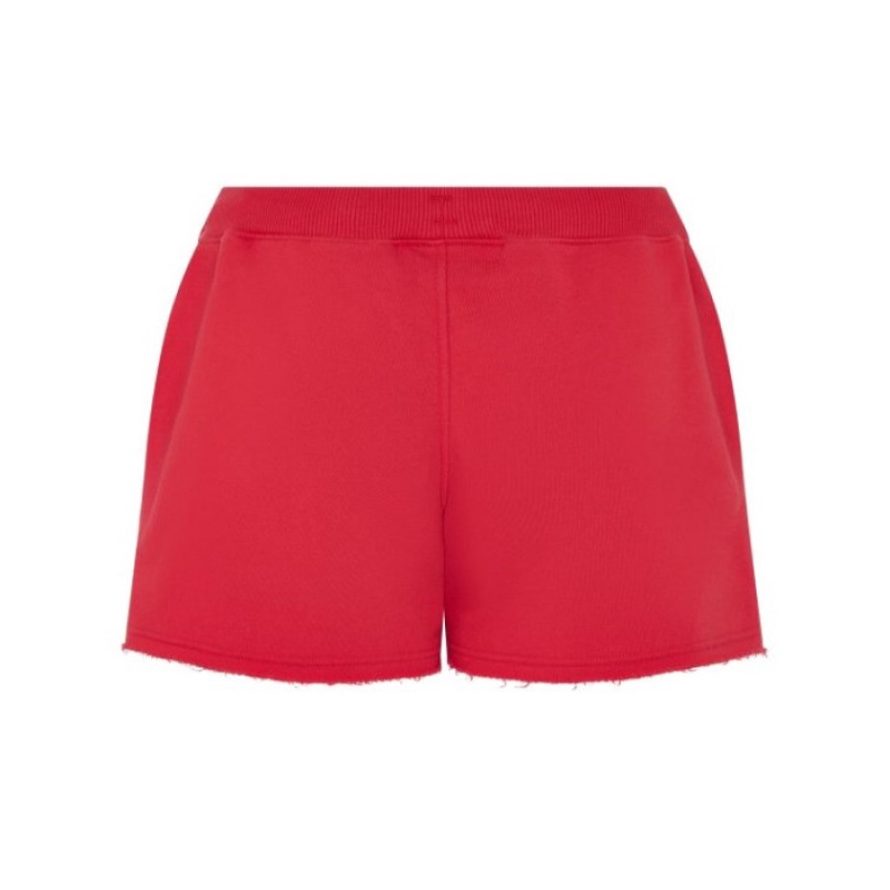 Red Women's Trapstar TS-Star Shorts Australia | FS87-759