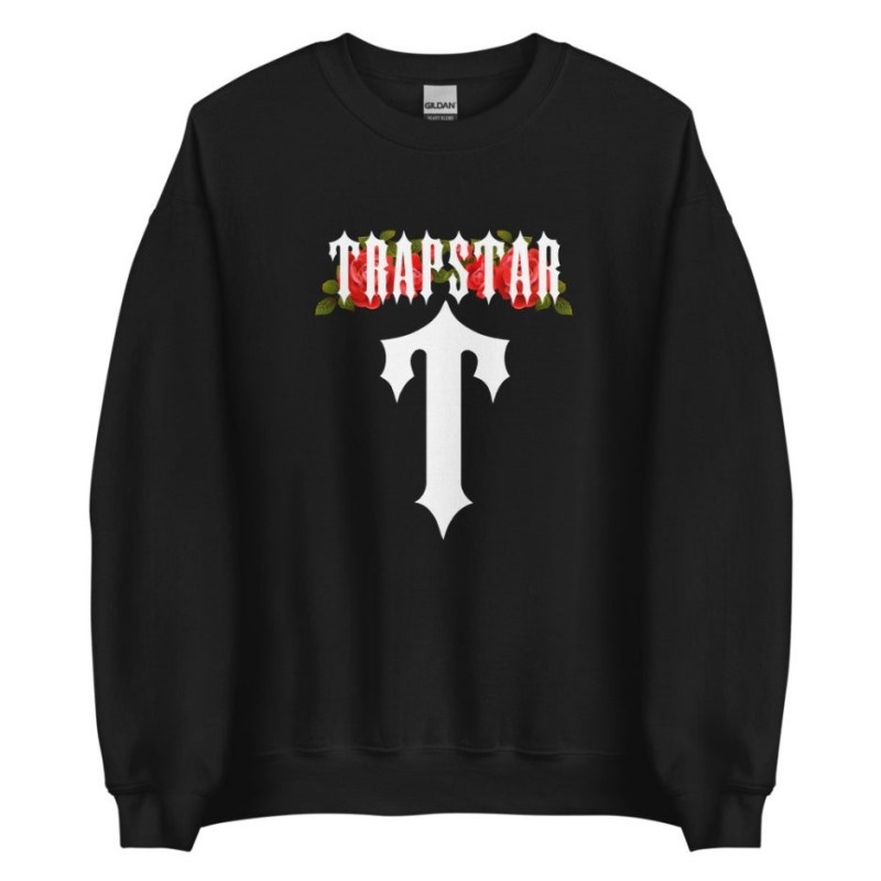 Rose Men\'s Trapstar Central Tee Rose Sweatshirts Australia | OD40-438