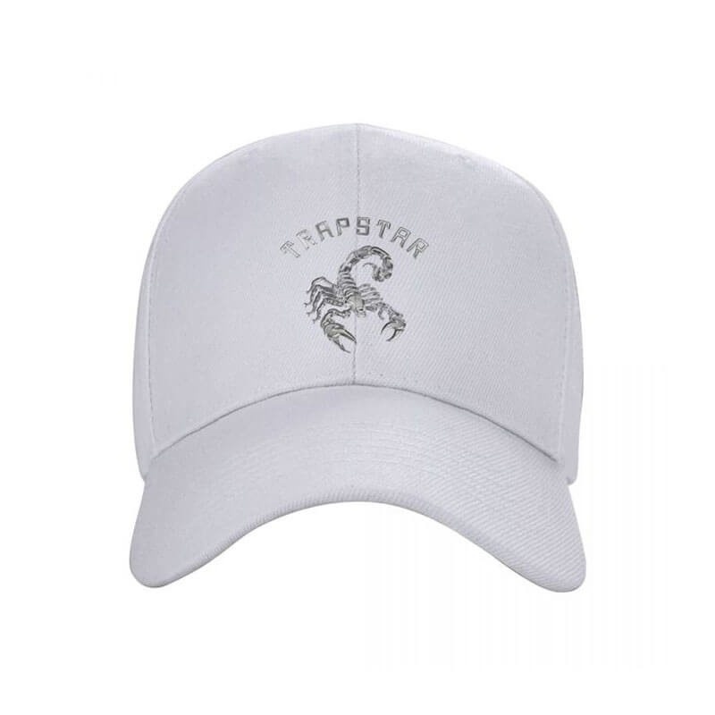 White Men\'s Trapstar Baseball black Cap Hats Australia | VL49-908