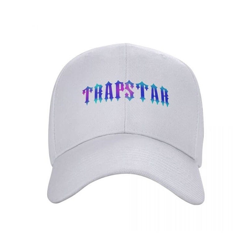 White Men\'s Trapstar Black Cap Hats Australia | KB75-604