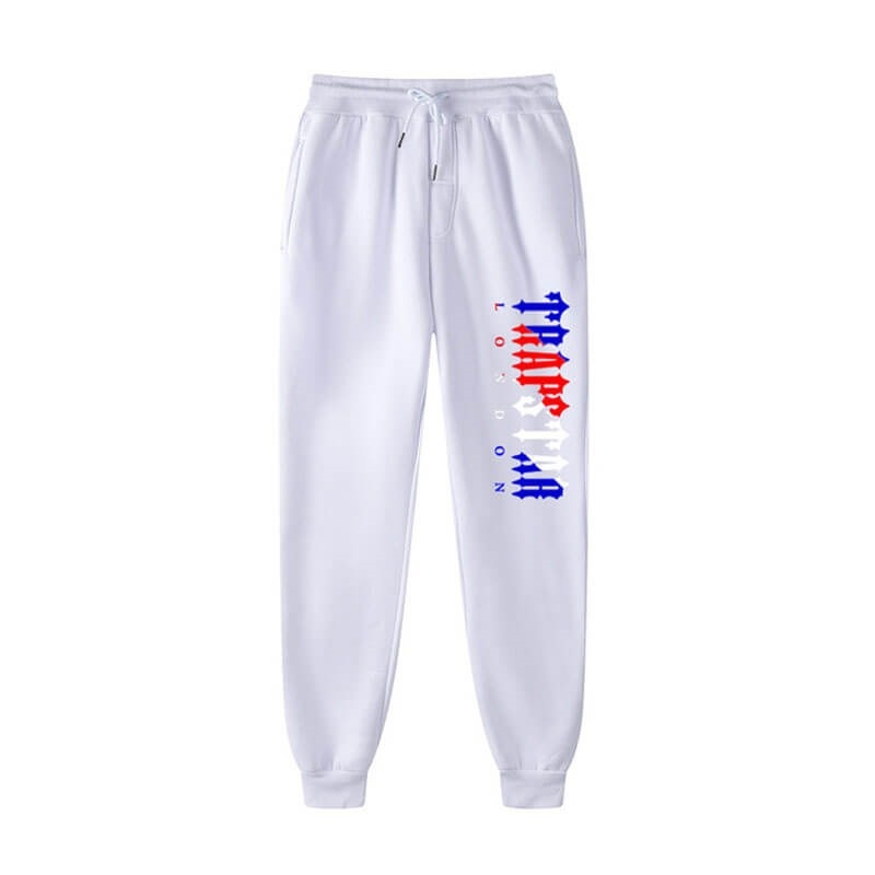 White Men\'s Trapstar Fleece London Shining Pants Australia | BU47-744