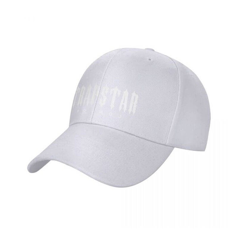 White Men\'s Trapstar London Baseball Caps Hats Australia | RK97-319