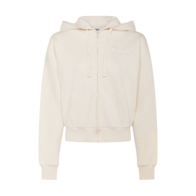 White Women\'s Trapstar TS-Star Zip Up Track Top Australia | TB69-771